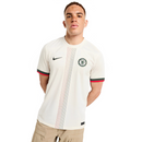 Camiseta Chelsea II 25/26 Nike Torcedor Masculino - Branca e Laranja