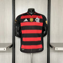Camisa do Flamengo I 25/26 - Versão Jogador Masculina - Preto e Vermelho