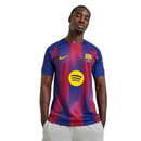Camisa Barcelona I 25/26 - Torcedor Nike Masculina - Azul e Grená