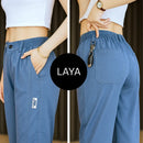 Calça Feminina Aurora em Malha de Seda Gelo e Poliéster [Pague 2, Leve 3] + 2 Brindes