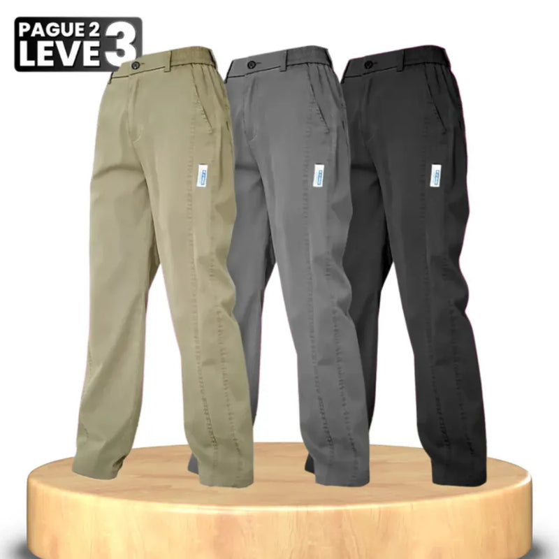 Calça Feminina Aurora em Malha de Seda Gelo e Poliéster [Pague 2, Leve 3] + 2 Brindes