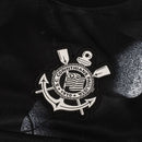 Camisa Timão Pré-Jogo 25/26 - Torcedor Masculino - Preta