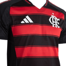Camisa do Flamengo I 25/26 - Versão Jogador Masculina - Preto e Vermelho