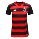 Camisa Feminina do Flamengo I 25/26 - Vermelha e Preta